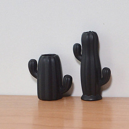 Vase miniature en forme de cactus à l'échelle 1:6, design géométrique, accessoires pour maison de poupée Blythe BJD