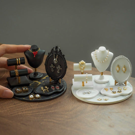 Présentoir à bijoux miniature à l'échelle 1:6, accessoires pour maison de poupée, pour modèle de bureau BJD Blythe