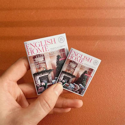 Ensemble de magazines de mode miniatures à l'échelle 1:6 - 4 accessoires pour maison de poupée BJD et Blythe