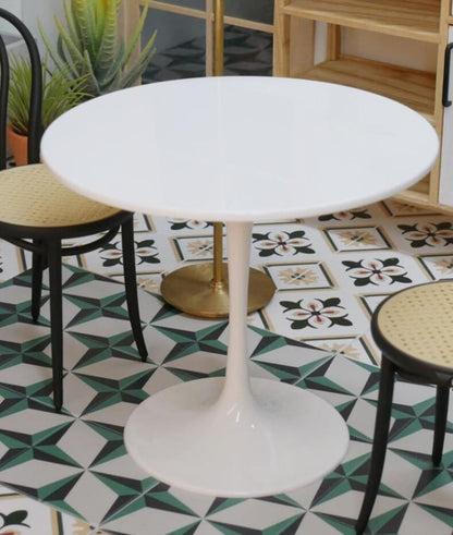 Ensemble de meubles miniatures pour maison de poupée, échelle 1:6, 3 pièces, simulation de chaise TON, fauteuil, dossier, table ronde, modèle BJD Blythe, accessoires