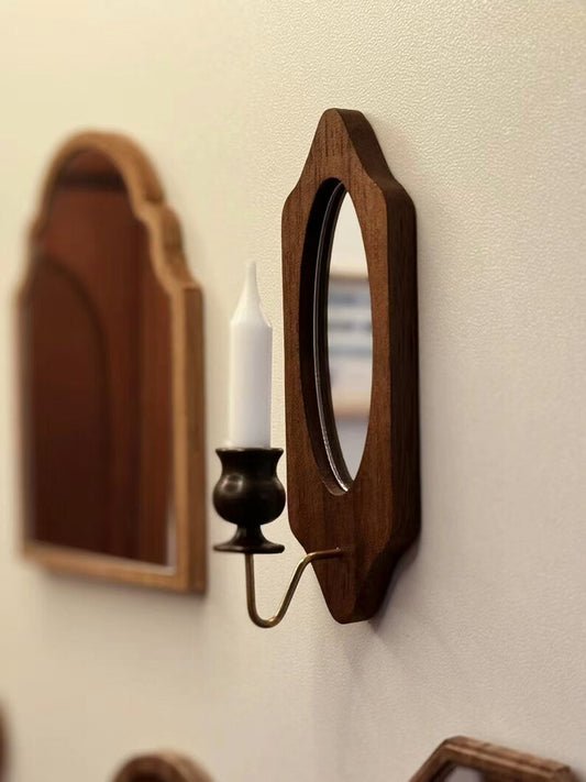 Candelabro francés en miniatura de bronce - Decoración de pared para casa de muñecas a escala 1:6 para coleccionistas de Blythe y BJD