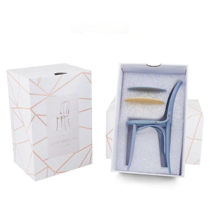 Ensemble de meubles miniatures pour maison de poupée, échelle 1:6, 3 pièces, simulation de chaise TON, fauteuil, dossier, table ronde, modèle BJD Blythe, accessoires