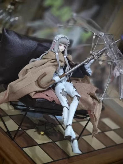 Parapluie miniature de simulation à l'échelle 1:6, modèle 1:12, BJD Blythe GSC, accessoires d'outils imperméables, jouets de maison de poupée miniatures