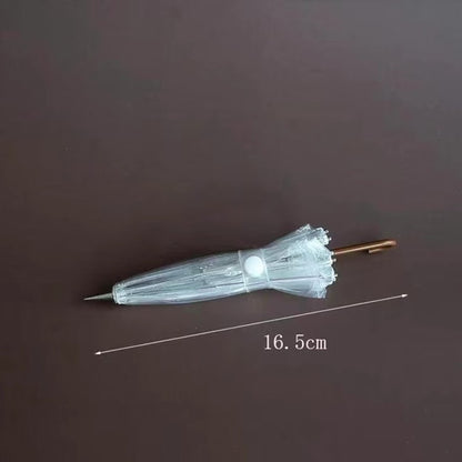 Parapluie miniature de simulation à l'échelle 1:6, modèle 1:12, BJD Blythe GSC, accessoires d'outils imperméables, jouets de maison de poupée miniatures