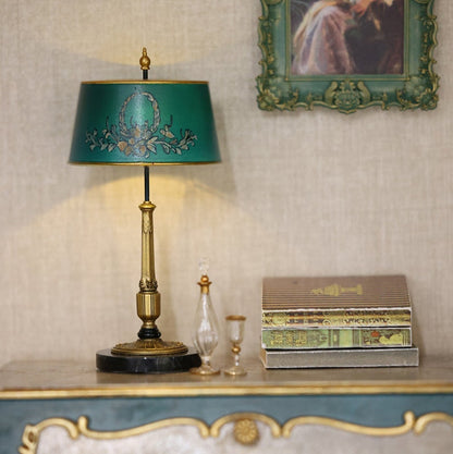 Lampe de bureau miniature échelle 1:6, horloge rétro, chandelier, support de lecture, accessoires pour maison de poupée BJD Blythe, décoration de bureau, jouets