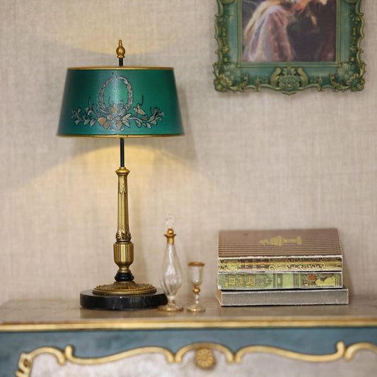 Lampe de bureau miniature échelle 1:6, horloge rétro, chandelier, support de lecture, accessoires pour maison de poupée BJD Blythe, décoration de bureau, jouets