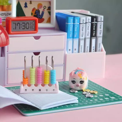 Mueble de madera en miniatura para casa de muñecas, escala 1:6, accesorio para sala de estar