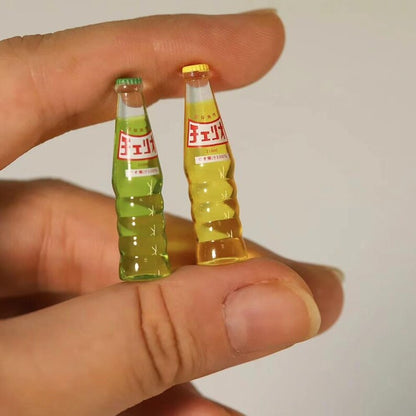 Bouteille de jus Fanta Sprite miniature à l'échelle 1:6, accessoires pour maison de poupées BJD et Blythe