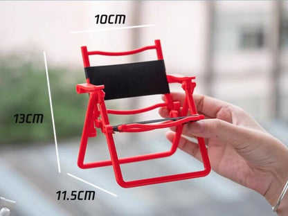 Ensemble de télescope miniature et de chaise pliante en alliage à l'échelle 1:6, accessoires pour maison de poupée, pour collectionneurs BJD Blythe