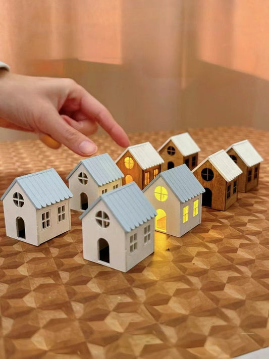 Lampe de sol miniature en bois pour maison de poupée, échelle 1:6, luminaire suspendu, petite maison, accessoires de meubles de simulation pour Blythe GSC BJD