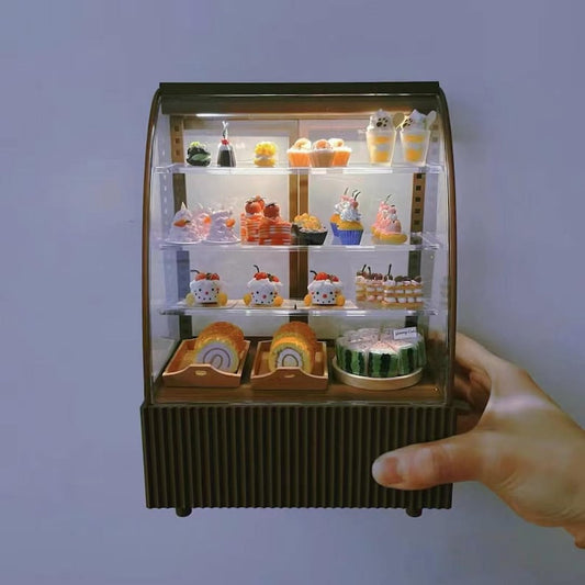 Meuble à gâteaux miniature à l'échelle 1:6, présentoir à desserts pour le thé de l'après-midi, meubles de cuisine pour maison de poupée, accessoires de rangement miniatures