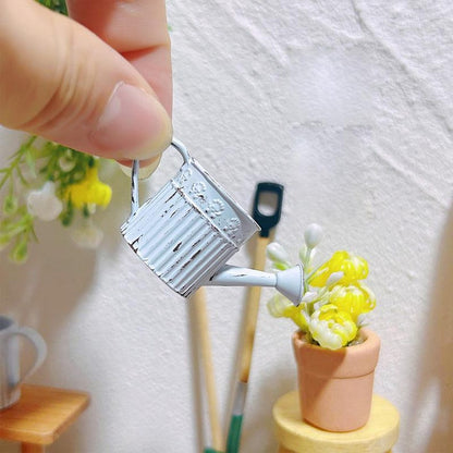 Arrosoir miniature à l'échelle 1:6 pour maison de poupée, accessoires de jardinage, échelle 1:12, jouets de bureau pour BJD Blythe GSC