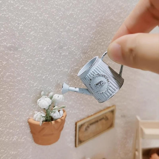 Arrosoir miniature à l'échelle 1:6 pour maison de poupée, accessoires de jardinage, échelle 1:12, jouets de bureau pour BJD Blythe GSC