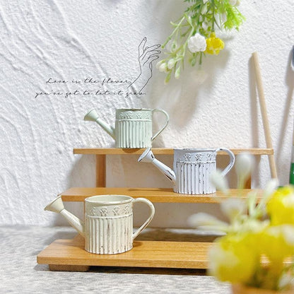 Arrosoir miniature à l'échelle 1:6 pour maison de poupée, accessoires de jardinage, échelle 1:12, jouets de bureau pour BJD Blythe GSC