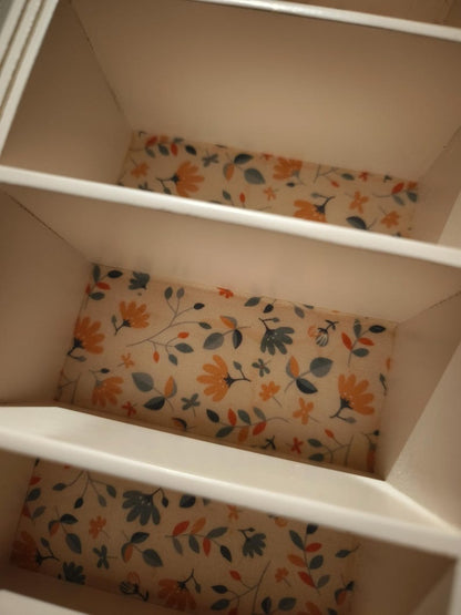 Librería de madera en miniatura a escala 1:6, muebles para casa de muñecas BJD Blythe, armario de almacenamiento de cocina