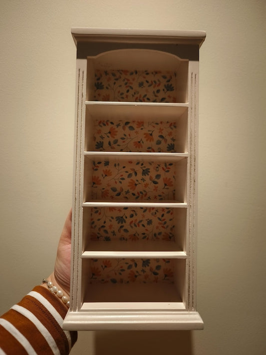 Bibliothèque miniature en bois à l'échelle 1:6, meuble de maison de poupée pour BJD Blythe, armoire de rangement de cuisine