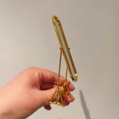 Miroir miniature pour tout le corps, échelle 1:6, miroir de maquillage sur pied, accessoires pour maison de poupée BJD Blythe GSC