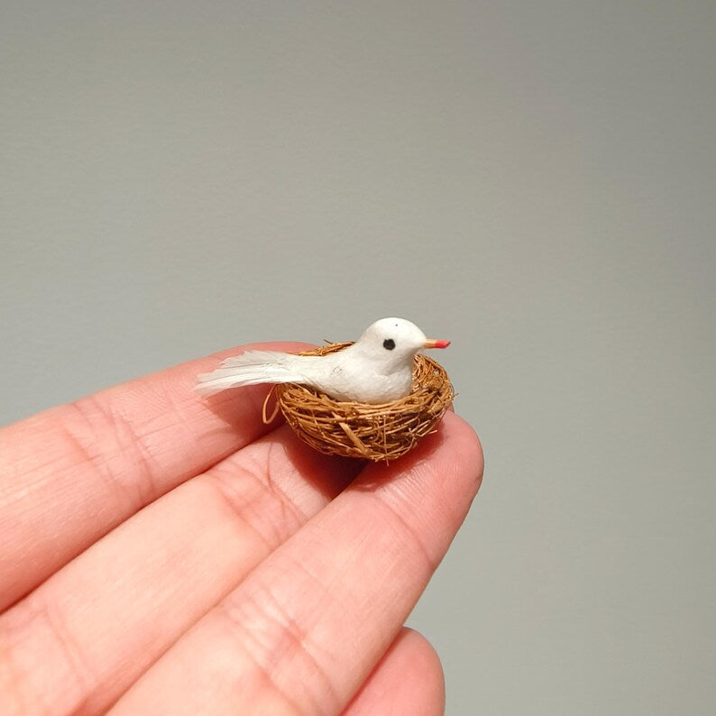 Mueble de madera en miniatura para casa de muñecas, escala 1:12, para decorar la sala de estar.